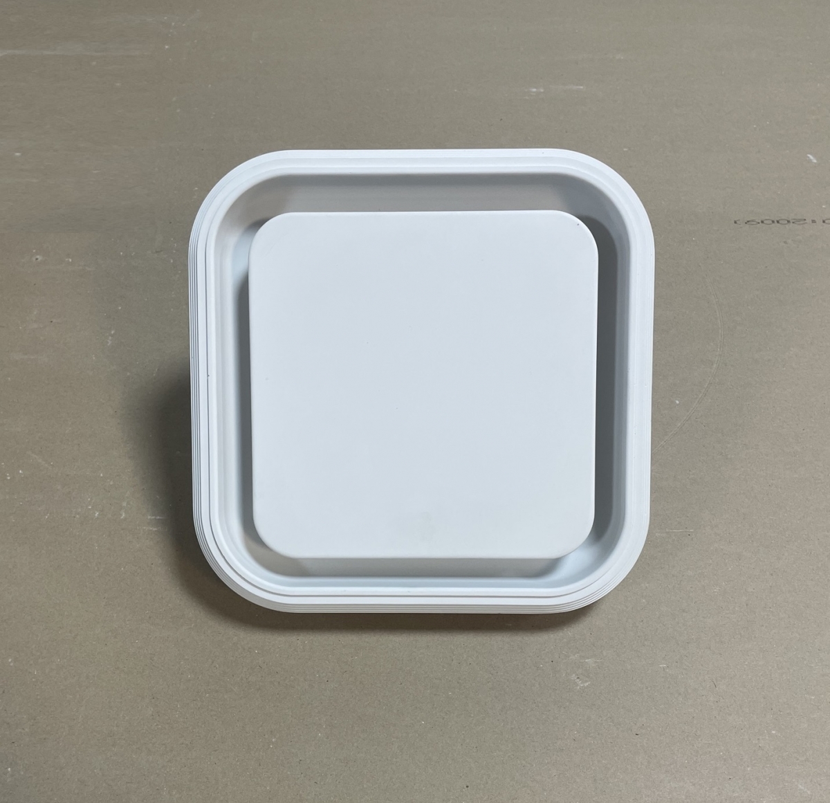 Диффузор под покраску скрытого монтажа SECRET SOFT FRAME D100мм